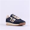 Back 70 Jogger T Toe Laced Retro Trainer - Navy Gold